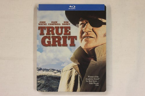 Bluray-film: True Grit (John Wayne) (Steelcase) (TOPPSKICK!)