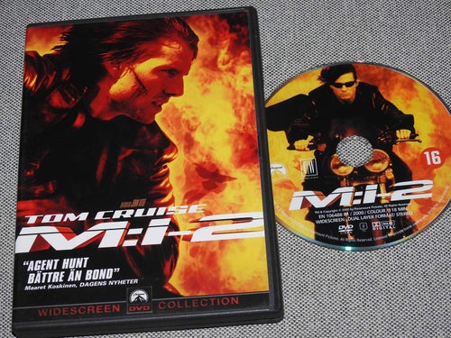 M:i:2 Mission Impossible 2 Tom Cruise, 2004 Sv. Text Actionfilm