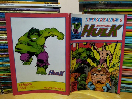 Hulk superseriealbum 6. Very Fine plus