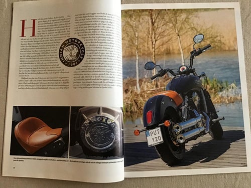 CLASSIC BIKE NR 6 2015 INDIAN SCOUT,MASH FIVE HUNDRED,HONDA XR 600,HEROS MOTOCYC