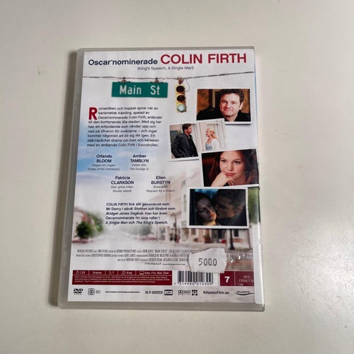 DVD - Main St / Street. Colin Firth Orlando Bloom