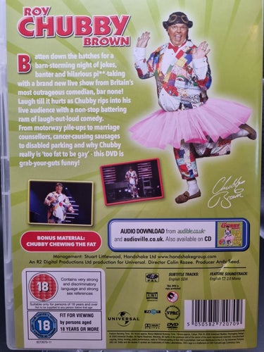 Roy Chubby Brown Live - Too Fat To Be Gay