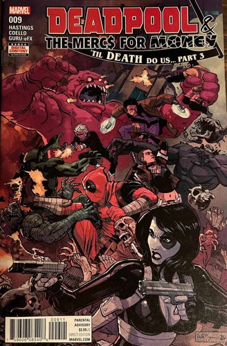 Deadpool and the Mercs for Money (2016 Marvel 2nd Series) #9A VF