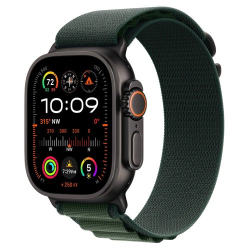 Alpine Loop 38/40/41/42mm Apple Watch Armband - DARK GREEN