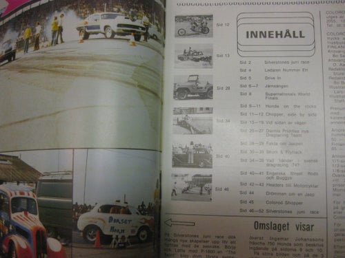 COLOROD Nr 5 1974 Jeep Hot Rod HD Ford Anglia Funny Car Dragster Honda Triumph