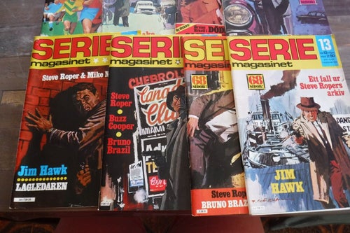 7 Seriemagasinet och 1 buster