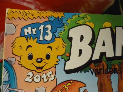 TIDNING, BAMSE, NR 13 - 2015, VÄRLDENS STARKASTE BJÖRN