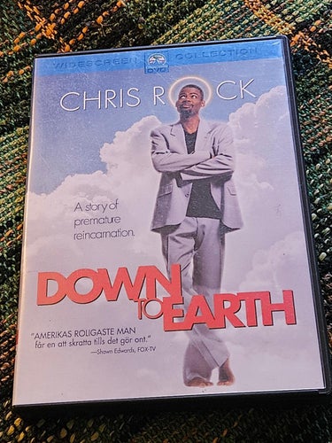 DOWN TO EARTH - .DVD ,SV TEXT