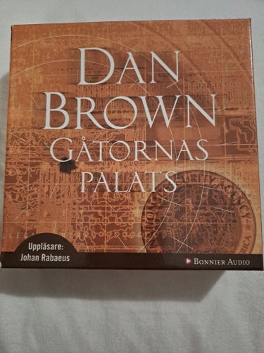 Gåtornas Palats av Dan Brown ljudbok cd bok