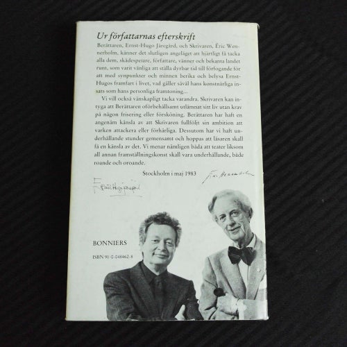 Eric Wennerholm & Ernst-Hugo Järegård - Ernst-Hugo inte lik någon annan