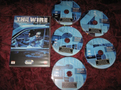 THE WIRE SÄSONG 3 (DOMINIC WEST,JOHN DOMAN) 5-DISC DVD