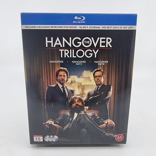 The Hangover Trilogy (Blu-ray) Samlingsbox