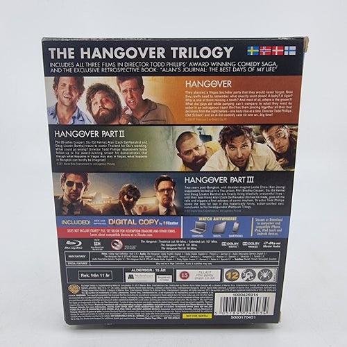 The Hangover Trilogy (Blu-ray) Samlingsbox