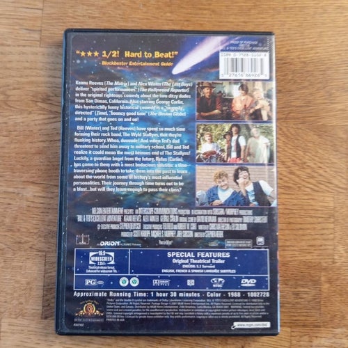 # Bill & Ted's Excellent Adventure – DVD | EAN: 5706141739025