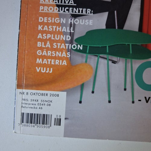 Tidskrift: FORM nr 8 oktober 2008