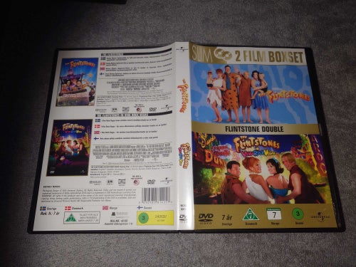 Flintstones + Flintstones i Viva Rock Vegas (2-disc) - Familjen Flinta