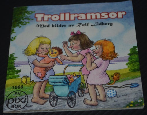 Pixibok Trollramsor med bilder av Rolf Lidberg
