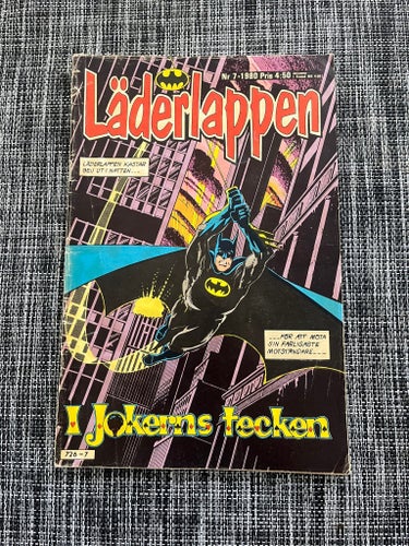 Läderlappen: Jokerns tecken, 1980