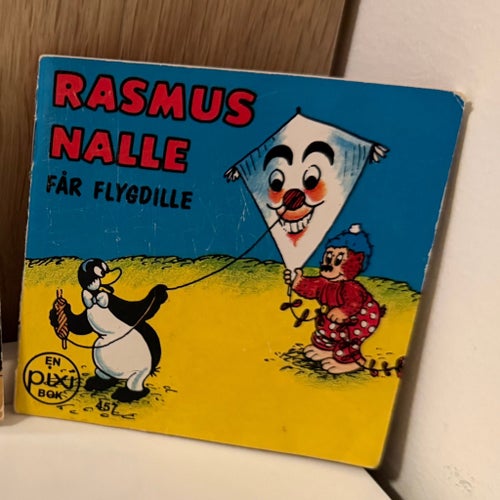 Barnbok - Pixibok: Rasmus Nalle får flygdille
