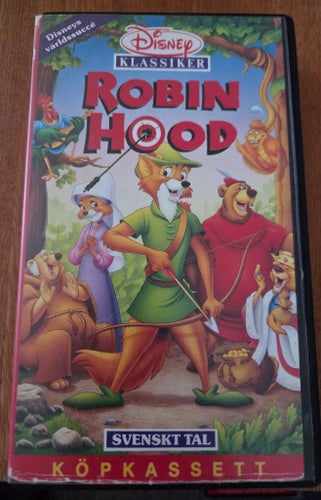 Disney Klassiker Robin Hood VHS