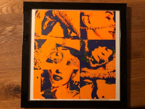 Färgserigrafi "The Marilyn Monroe Trip"
