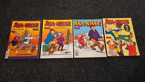 Åsa-Nisse serietidningar från 1992-1995