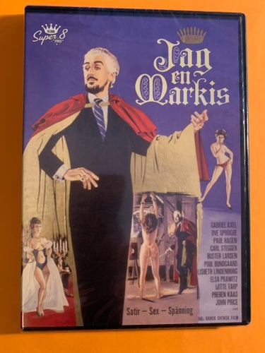JAG EN MARKIS - med uppdrag att älska (1967) NY plastad DVD The Reluctant Sadist