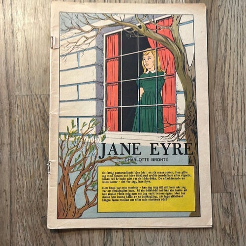 Jane Eyre av Charlotte Brontë (okänt publiceringsår)