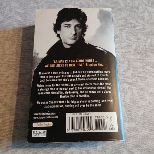 American Gods av Neil Gaiman, 2001