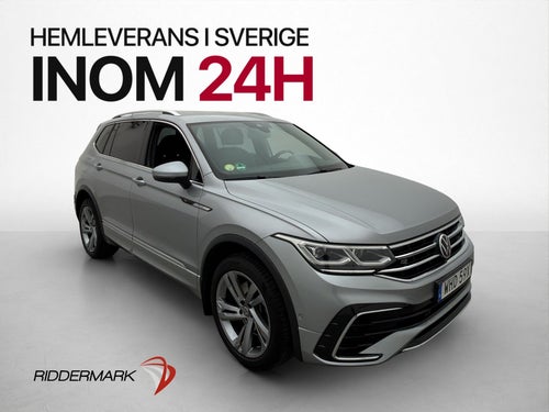 Volkswagen Tiguan Allspace 4M R-Line 7-Sits Cockpit D-Värm