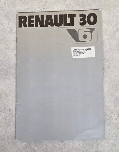 Renault 30 V6