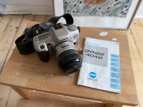Minolta Dynax 404si analog kamera