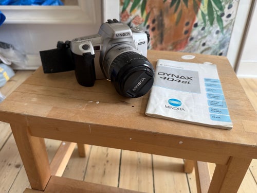 Minolta Dynax 404si analog kamera