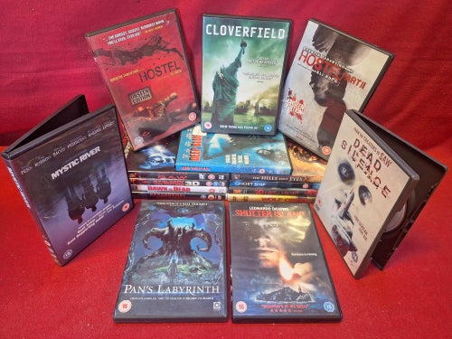 LAGERRENSNING - HOSTEL 1 & 2 / SHUTTER ISLAND mfl PAKET [OLIKA SKICK] DVD
