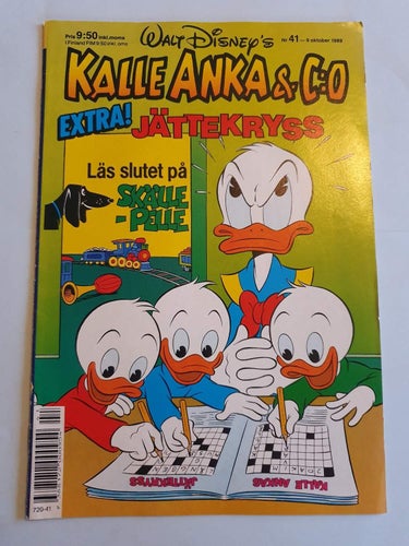 Kalle Anka & Co nr 41 från 1989