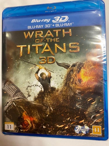 BLU-RAY 3D Wrath Of The Titans INPLASTAD