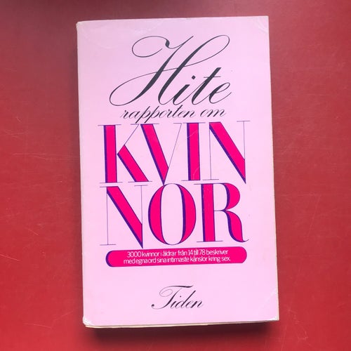 HITERAPPORTEN OM KVINNOR Shere Hite 1982