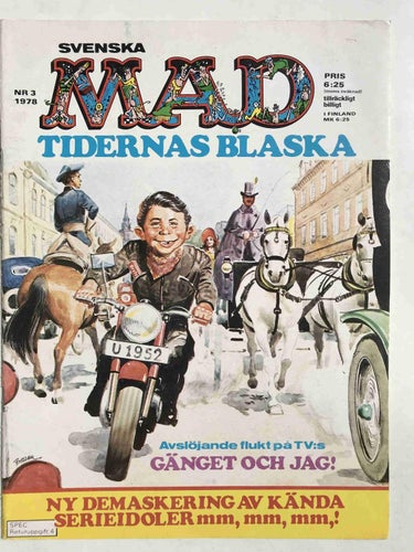 MAD - 1978:3 VF