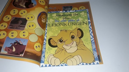 Kalle Anka & C:o Lejonkungen extra! Nr 50 1994 med spel