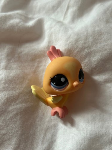 LPS Littlest Pet Shop Gul Fågel