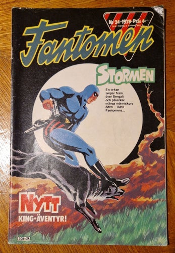 Serietidningar 5st Fantomen 1978-88