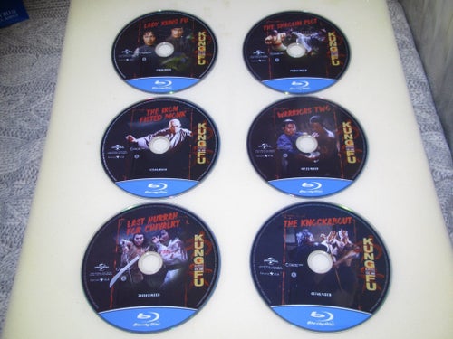 Kung Fu Classics Collection Vol One Blu-ray