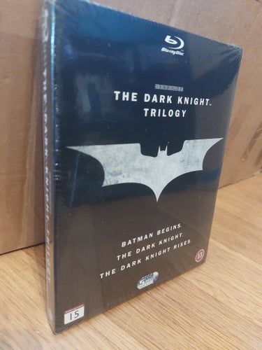 The Dark Knight Trilogy - blu-ray *NEW IN FOIL*