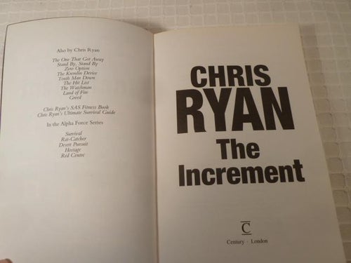 THE INCREMENT, C. RYAN, 2004,  BÖCKER
