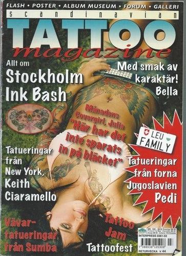 SCANDINAVIAN TATOO MAGAZINE NR 103.2010- POSTER !