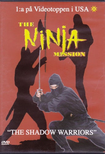DVD / The Ninja Mission / Mats Helge / Hanna Pola / Fint skick