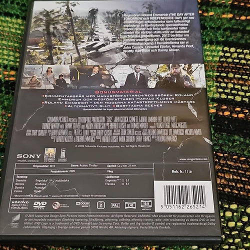 2012 DVD (Sv Text)