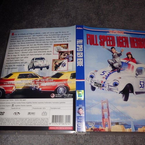 Full speed igen Herbie (1974, DVD)