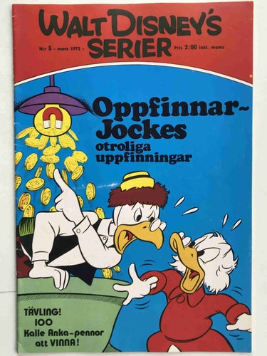 Walt Disney´s Serier - 1972:3 FN-VF