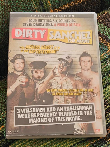 DIRTY SANCHEZ THE MOVIE - DVD ,SVENSK TEXT